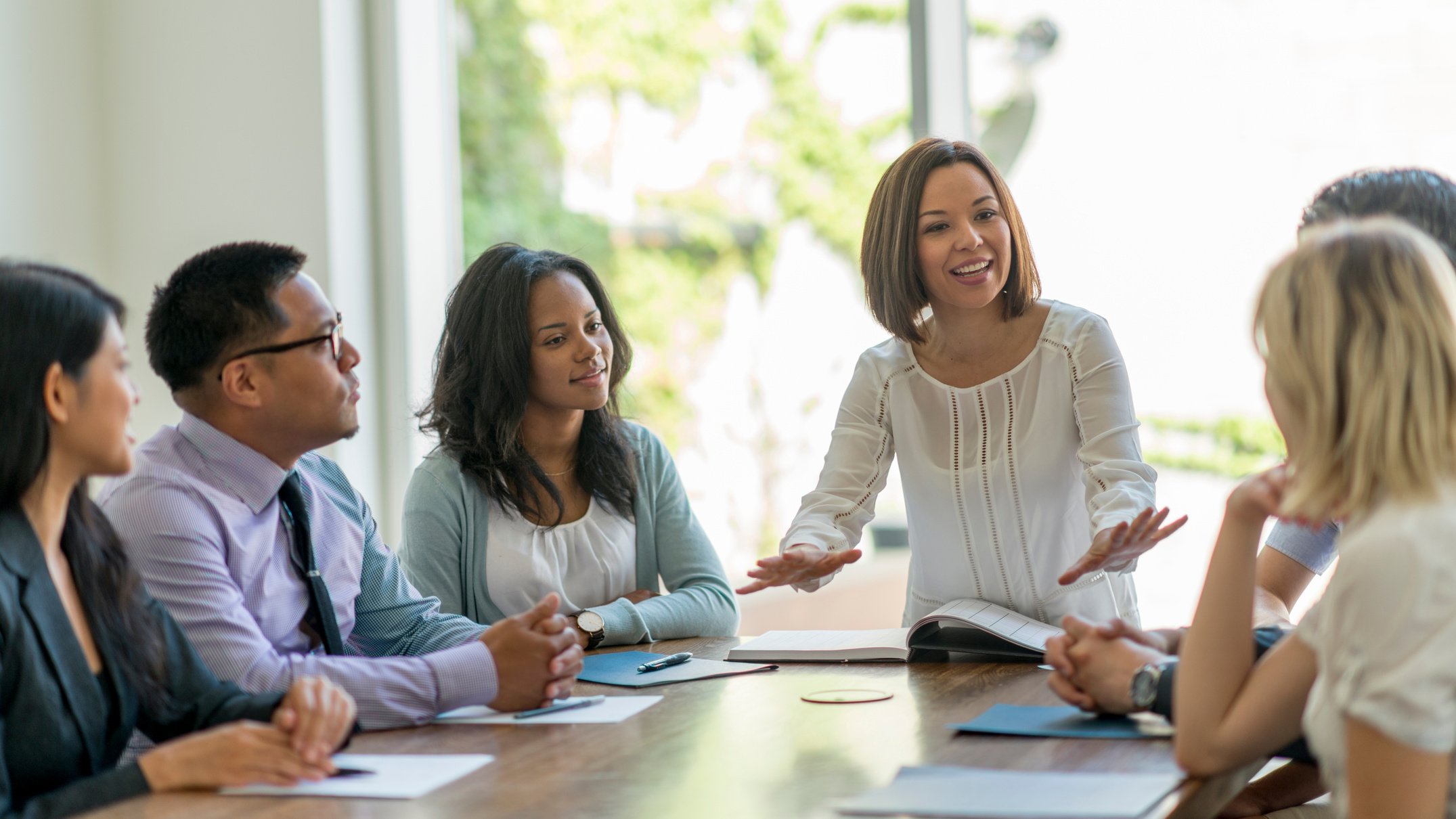 Young Professionals Business Meeting